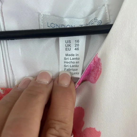 Women’s London Times Dress Size 16 - Picture 4 of 7